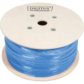 Digitus Professional Cat.6a U/FTP Verlegekabel simplex, Eca (blau, 305 Meter Trommel)