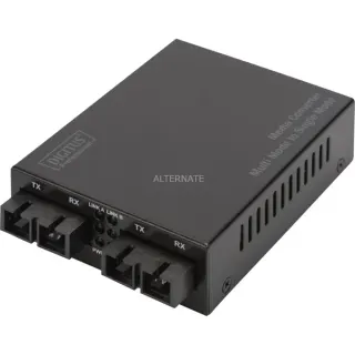 Digitus Gigabit Multimode/Singlemode Medienkonverter SC/SC