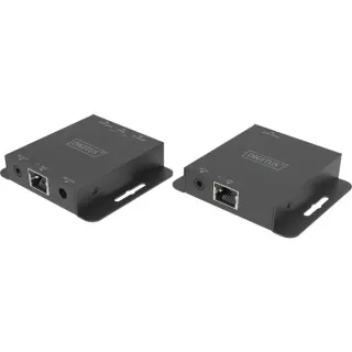 Digitus 4K HDMI Extender Set, HDMI Verlängerung (schwarz, 70 m)