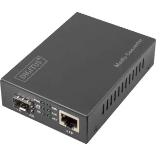 Digitus 10 Gigabit Medienkonverter (schwarz)