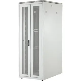 Digitus Netzwerkschrank Unique Serie - 800x1000 mm (BxT), IT-Schrank (hellgrau, 42 Höheneinheiten)