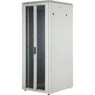 Digitus Netzwerkschrank Unique Serie - 800x1000 mm (BxT), IT-Schrank (hellgrau, 42 Höheneinheiten)