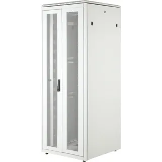 Digitus Netzwerkschrank Unique Serie - 800x800 mm (BxT), IT-Schrank (hellgrau, 42 Höheneinheiten)
