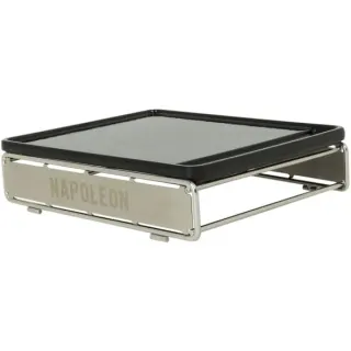 Napoleon Gusseisen Grillplatte 56081 für Sizzle Zone, klein (schwarz, inkl. Rahmen)
