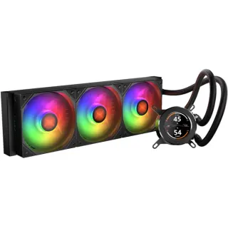 Krux HydroGlance 360 LCD, Wasserkühlung (schwarz)
