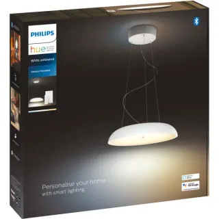 Philips HUE White Ambiance Amaze Pendelleuchte, LED-Leuchte (weiß, inkl. Dimmschalter)