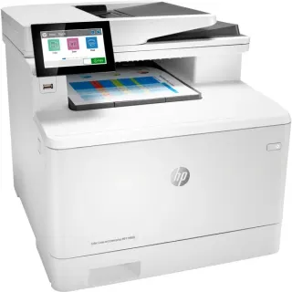 HP Color LaserJet Enterprise M480f MFP, Multifunktionsdrucker (grau/schwarz, USB, LAN, Scan, Kopie, Fax, Duplex (Druck))