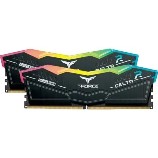 Team Group DIMM 32 GB DDR5-6000 (2x 16 GB) Dual-Kit, Arbeitsspeicher (schwarz, FF3D532G6000HC30DC01, Delta RGB, INTEL XMP)
