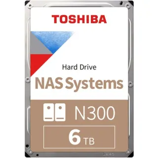 Toshiba N300 6 TB, Festplatte (SATA 6 Gb/s, 3,5", Retail)