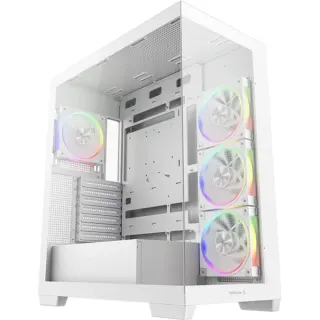 DeepCool CG580 4F V2 WH, Tower-Gehäuse (weiß, Tempered Glass x 2)