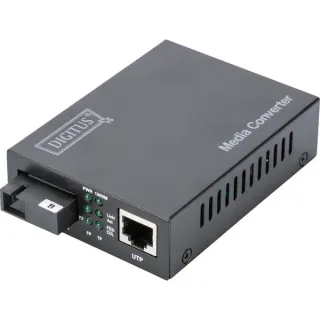 Digitus Bidirektionaler Gigabit Medienkonverter, RJ45 / SC