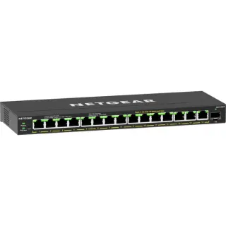 Netgear GS316EPP, Switch (schwarz)