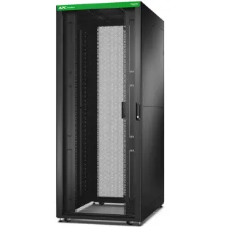 APC Easy Rack 42Ux800x1200 , IT-Schrank (schwarz, 4 Halterungen)