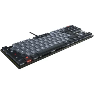 CHERRY KC 500 MX LP TKL, Tastatur (schwarz, DE-Layout, Cherry MX Low Profile 2.0 Ivory)
