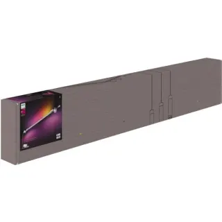 Philips HUE White & Color Ambiance Perifo Basis-Set Wandleuchte gerade, LED-Leuchte (weiß, 2 Spots, 1 Gradient Light Tube)