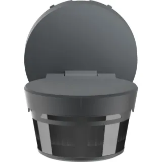 Busch-Jaeger Busch-Wächter Profi 220 Grad Bewegungsmelder Typ 6851/22-135, elektronisch (anthrazit, Retail)