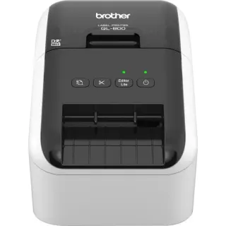 Brother QL-800, Etikettendrucker (grau/schwarz, USB 2.0)