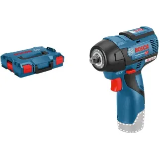 Bosch Professional Akku-Schlagschrauber GDS 12V-115 Professional solo, 12Volt (blau/schwarz, ohne Akku und Ladegerät, in L-BOXX)