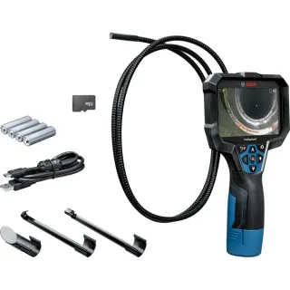 Bosch Professional Akku-Inspektionskamera GIC 12V-5-27 C Professional, 12Volt (blau/schwarz, ohne Akku und Ladegerät, Batteriebetrieb)