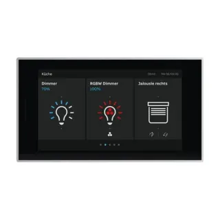 Busch-Jaeger RoomTouch Multifunktionales HD IPS KNX-Touch-Display Raumbedienelement RT/U30.0.11-825 (schwarz (matt), Retail)
