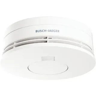 Busch-Jaeger Rauchalarm ProfessionalLINE mit foto-optischem Messprinzip, Lithiumbatterie, 10 Jahre, Rauchmelder (Retail)