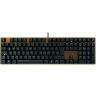 CHERRY KC 200 MX, Tastatur (schwarz/bronze, DE-Layout, Cherry MX2A Brown)