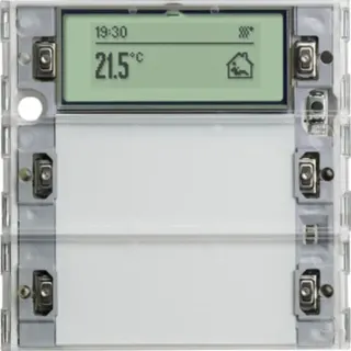 Gira Tastsensor Drei Plus zwei-fach für KNX mit Inbetriebnahme-Wippe (Retail)