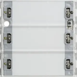 Gira KNX Tastsensor 3-fach Komfort mit Inbetriebnahme-Wippe und Raumthermostat (Retail)