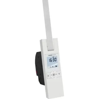 HOMEPILOT Gurtwickler RolloTron premium Minigurt, Elektrischer Gurtwickler (weiß)