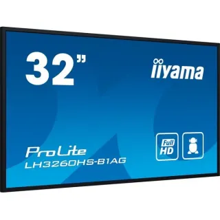 iiyama LH3260HS-B1AG, Public Display (schwarz, FullHD, IPS, Quad-Core)
