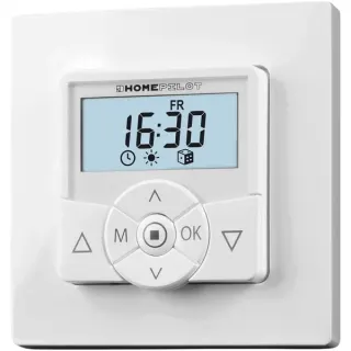 HOMEPILOT Zeitschaltuhr premium (weiß, für Rollladenmotoren)