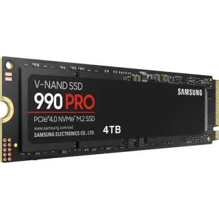 Samsung 990 PRO 4 TB, SSD (PCIe 4.0 x4, NVMe 2, M.2 2280, intern)