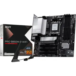 MSI PRO B850M-P WIFI, Mainboard (schwarz/silber)