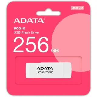 ADATA UC310 256 GB, USB-Stick (weiß, USB-A 3.2 Gen 1)