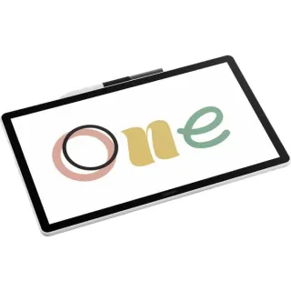 Wacom One 14, Grafiktablett (weiß/schwarz, inkl. Stift)