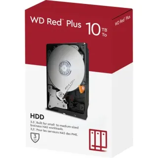 WD Red Plus NAS-Festplatte 10 TB (SATA 6 Gb/s, 3,5", 24/7)
