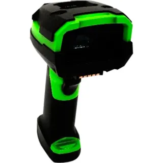 Zebra LI3678-ER, Barcode-Scanner (anthrazit/grün, Kit mit USB-Kabel, Netzteil und Ladestation, ohne Netzkabel)