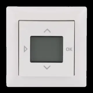 Busch-Jaeger Jalousie Compact Timer Typ 6422 UJ-914 mit integrierter Zeitschaltuhr und Memoryfunktion (weiß (glänzend), Retail)