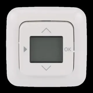 Busch-Jaeger Jalousie Compact Timer Typ 6422 UJ-214 mit integrierter Zeitschaltuhr und Memory-Funktion (weiß (glänzend), Retail)