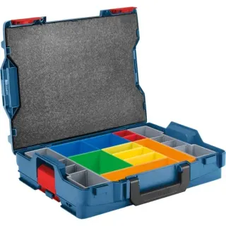 Bosch Professional L-BOXX 102, Set mit 12 Teilen, Werkzeugkiste (blau)