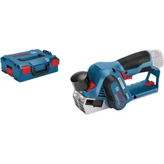 Bosch Professional Akku-Hobel GHO 12V-20 Professional solo, Elektrohobel (blau/schwarz, ohne Akku und Ladegerät, in L-BOXX)