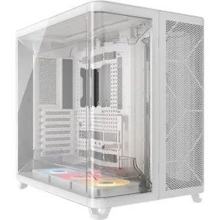 Corsair AIR 5400 RS-R ARGB , Tower-Gehäuse (weiß, Panoramic Glass )