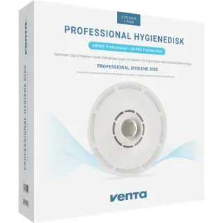 Venta Hygienedisk Professional, 2er, Entkalker (2 Stück, für Luftbefeuchter Professional AW902 / AH902)