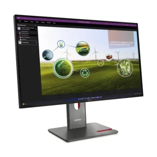 Lenovo ThinkVision P27Q-40, LED-Monitor (68.6 cm (27 Zoll), schwarz, QHD, IPS, HDMI, DP, USB-Hub, Daisy Chain, 120Hz Panel)