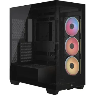 Corsair 3500X LX-R RGB , Tower-Gehäuse (schwarz, Tempered Glass x 2)