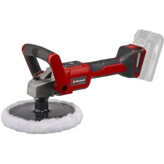 EINHELL Power X-Change Akku-Poliermaschine CE-CP 18/180 Li E-Solo, 18Volt (rot/schwarz, ohne Akku und Ladegerät)