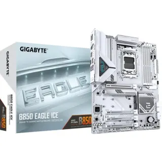 GIGABYTE B850 EAGLE ICE, Mainboard (weiß/silber)