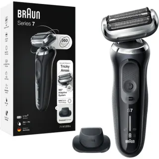 Braun Series 7 71-N1200s, Rasierer (schwarz/silber)