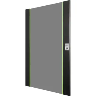 Digitus Glas-Fronttür für 19" 20HE Wandgehäuse Unique Serie, Frontpanel (schwarz, 20 Höheneinheiten)