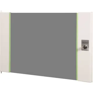 Digitus Glas-Fronttür für 19" 7HE Wandgehäuse Unique Serie, Frontpanel (grau, 7 Höheneinheiten)